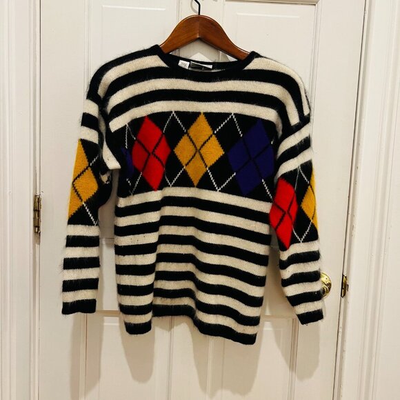 Rafaella Sweater Womens Angora Rabbit Hair Lambswool Pullover - Picture 9 of 16